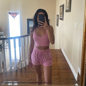 Zara Pink Short set
